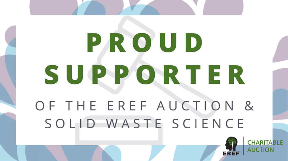Supporter of the EREF Auction at Waste Expo