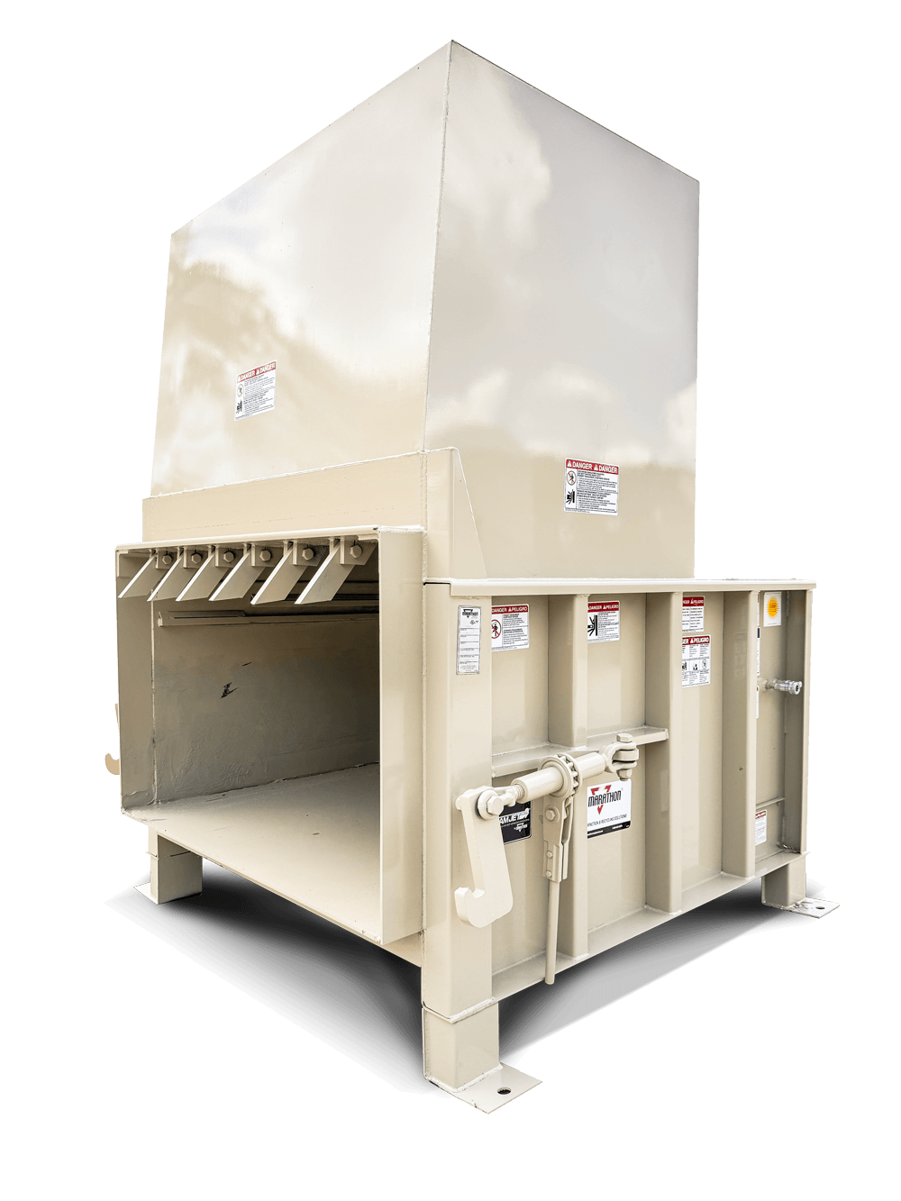 Trash commander tank compactors