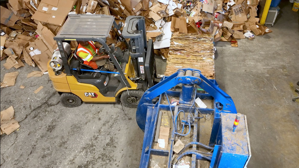 Testimonial video about Auto Tie recycling balers for recycling facilities