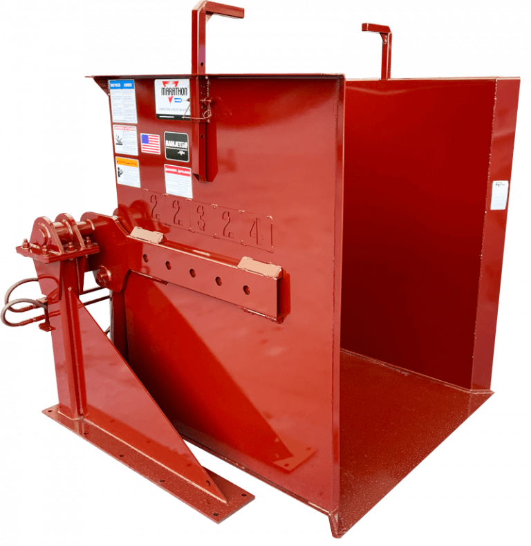 Trash Compactor Waste Cart Dumpers For Sale Marathon Equipment