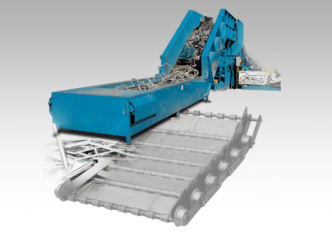 Recycling Conveyor Systems For Sale - Conveyors for balers & compactors