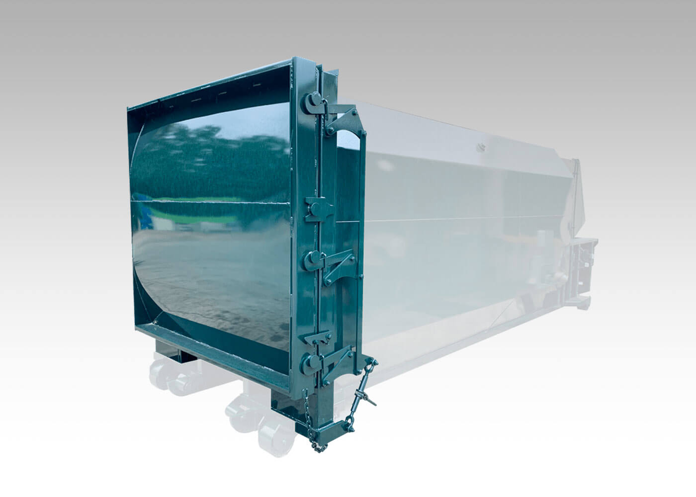 New Marathon SC2 commercial self contained trash compactor with the best quality rear gate