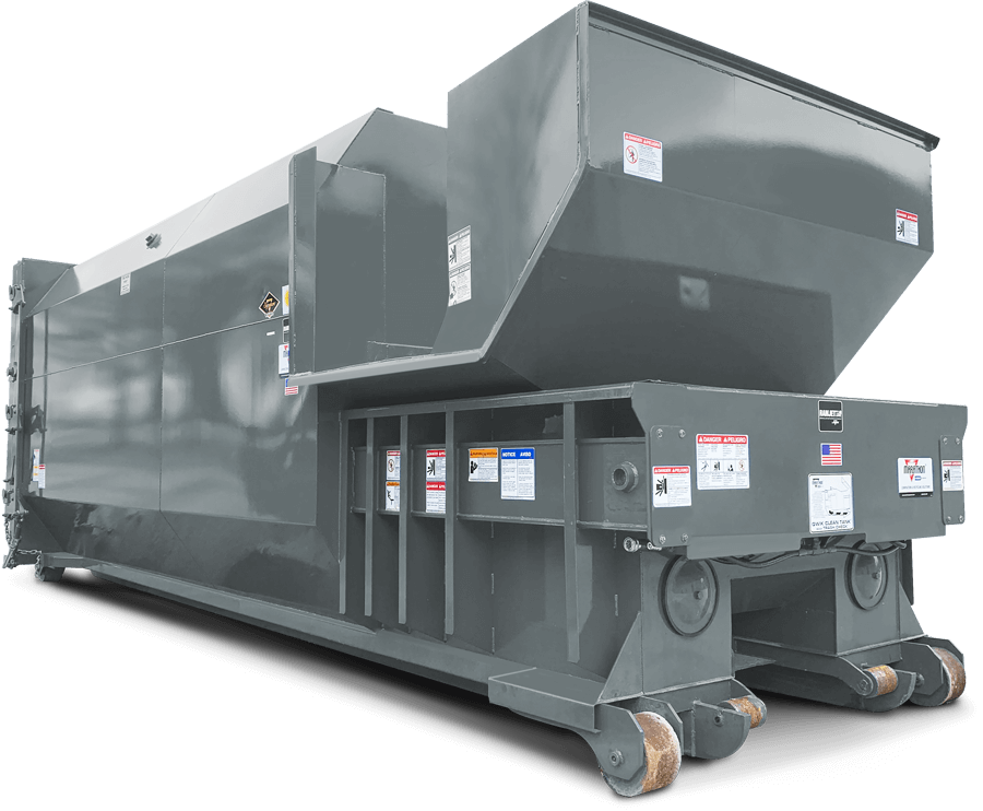 Marathon SC2 best new model self contained commercial trash compactor