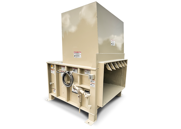 Trash commander TANK stationary trash compactor