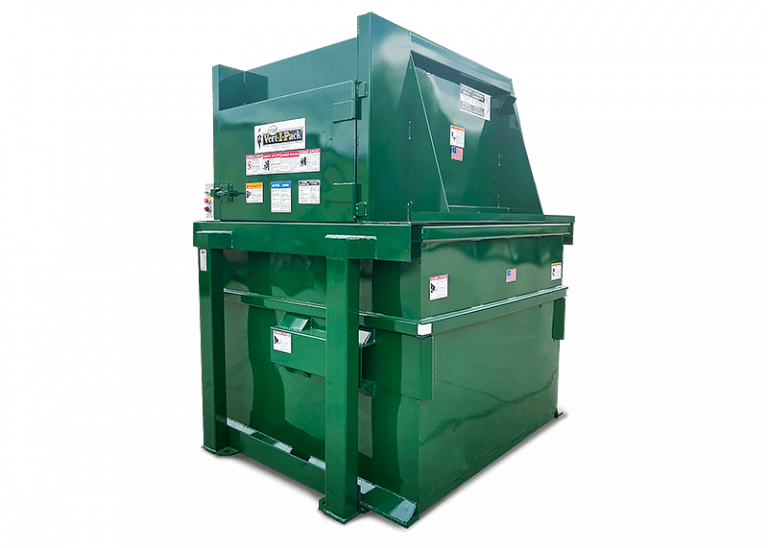 Vertipack self contained trash compactors from Marathon Equipment