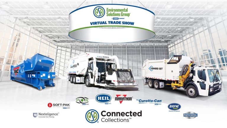 Waste industry virtial online equipment trade show expo