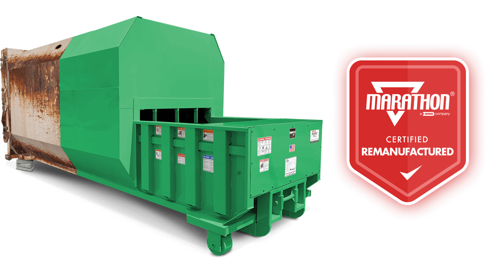 Used remanufactured trash compactors and balers for sale