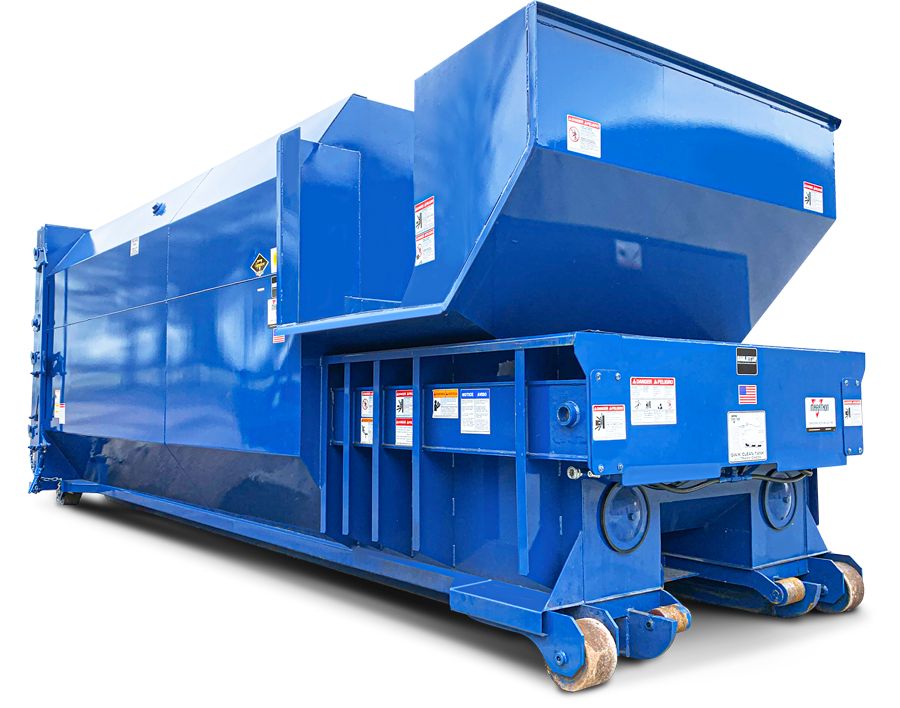 Marathon watertight SC2 self contained rolloff compactor