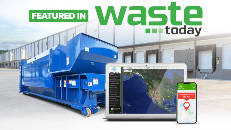 Connected Compactor article in Waste Today