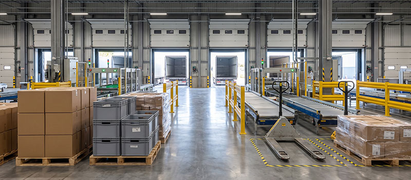 Self contained compactors for warehouses